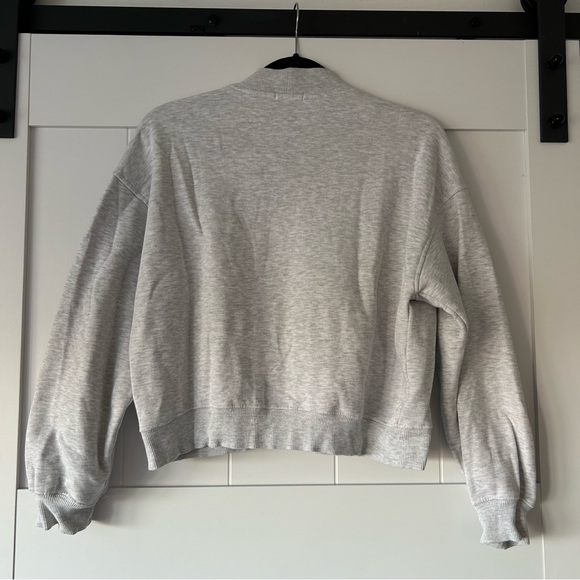 🐧2/$15 Dynamite Grey Mock Neck Sweater - Picture 3 of 3